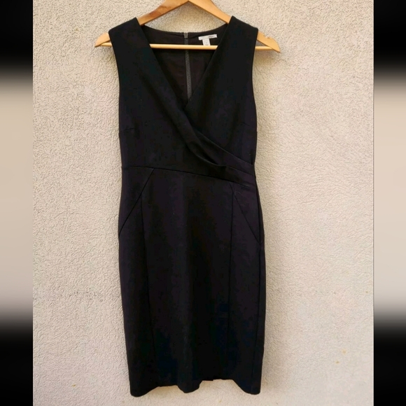 Halogen Dresses & Skirts - HALOGEN Women's Faux Wrap Dress 8 Black Little Black Dress Date Night Event
